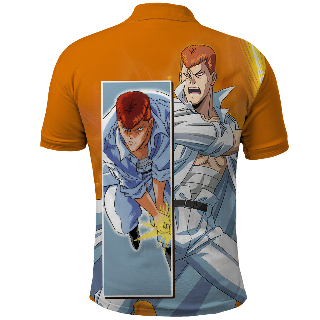 Kazuma Kuwabara Polo Shirt YuYu Hakusho