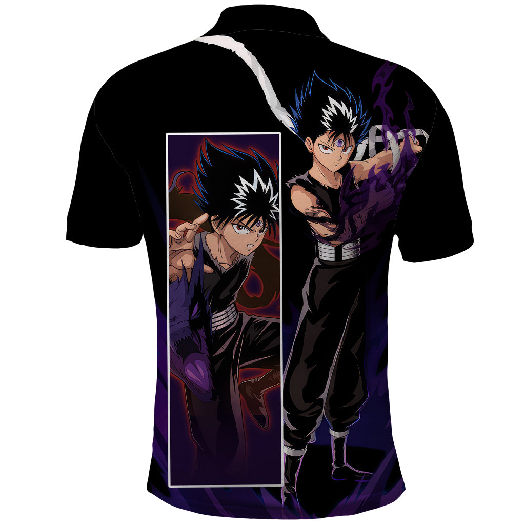 Hiei Polo Shirt YuYu Hakusho