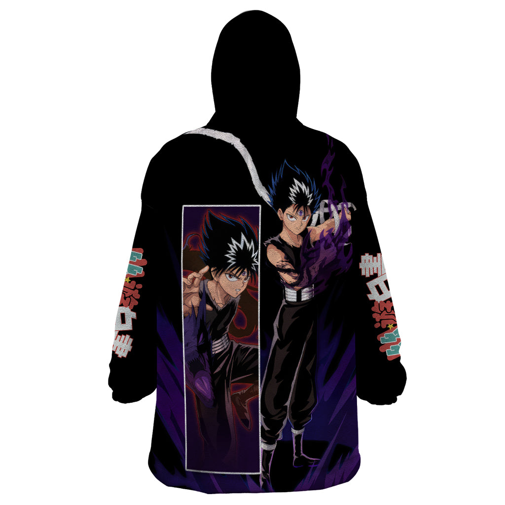 Hiei Wearable Blanket Hoodie YuYu Hakusho