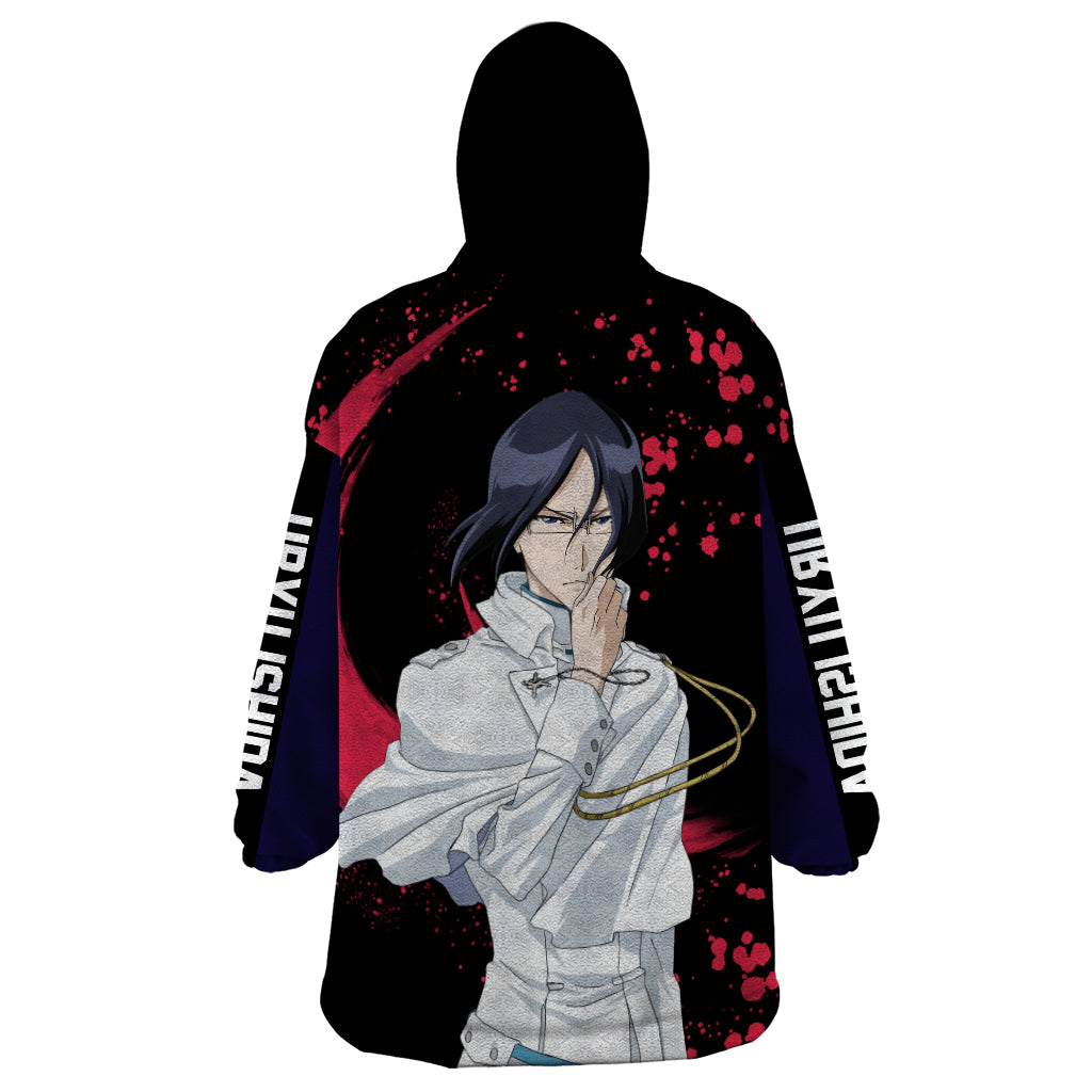 Uryu Ishida Wearable Blanket Hoodie Bleach