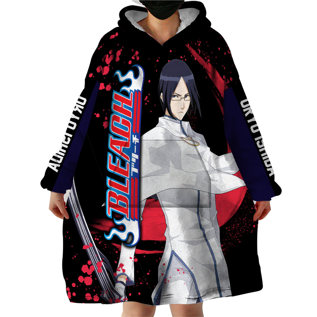 Uryu Ishida Wearable Blanket Hoodie Bleach
