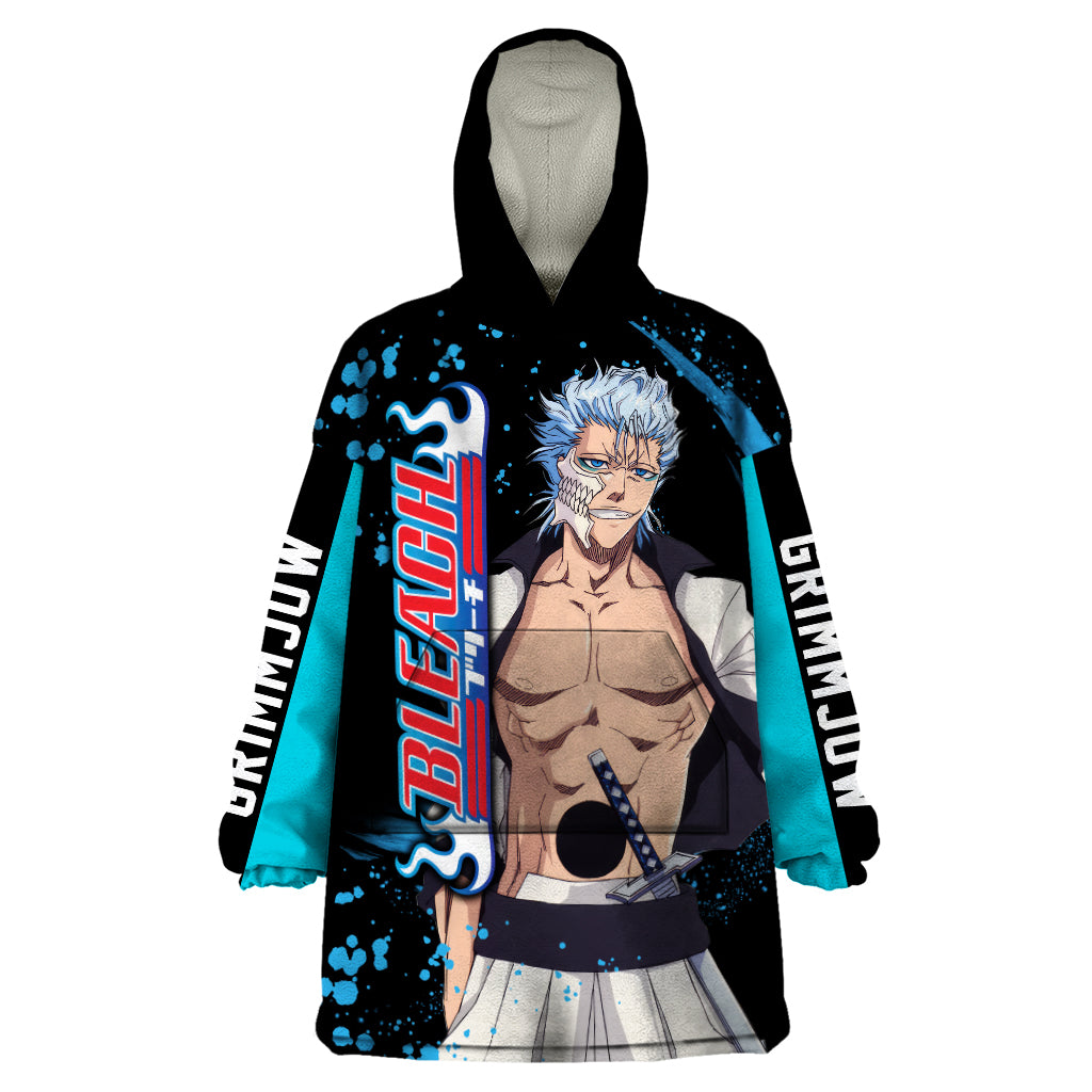 Grimmjow Wearable Blanket Hoodie Bleach