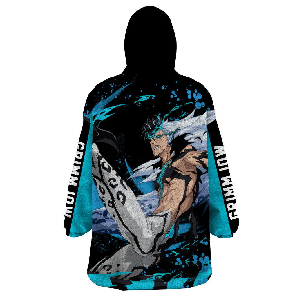 Grimmjow Wearable Blanket Hoodie Bleach