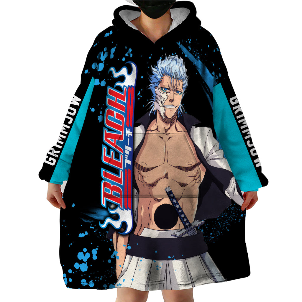 Grimmjow Wearable Blanket Hoodie Bleach