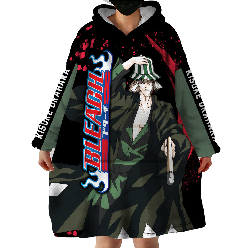 Kisuke Urahara Wearable Blanket Hoodie Bleach