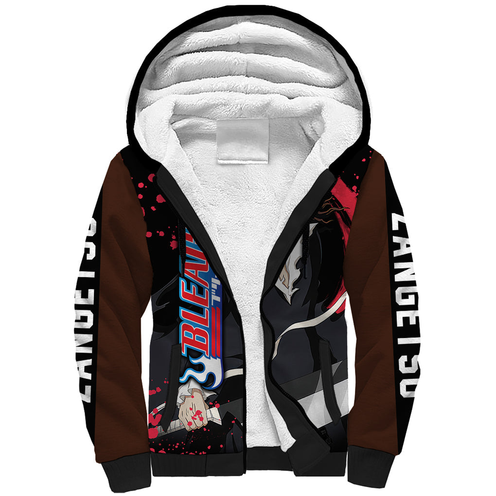 Zangetsu Sherpa Hoodie Bleach