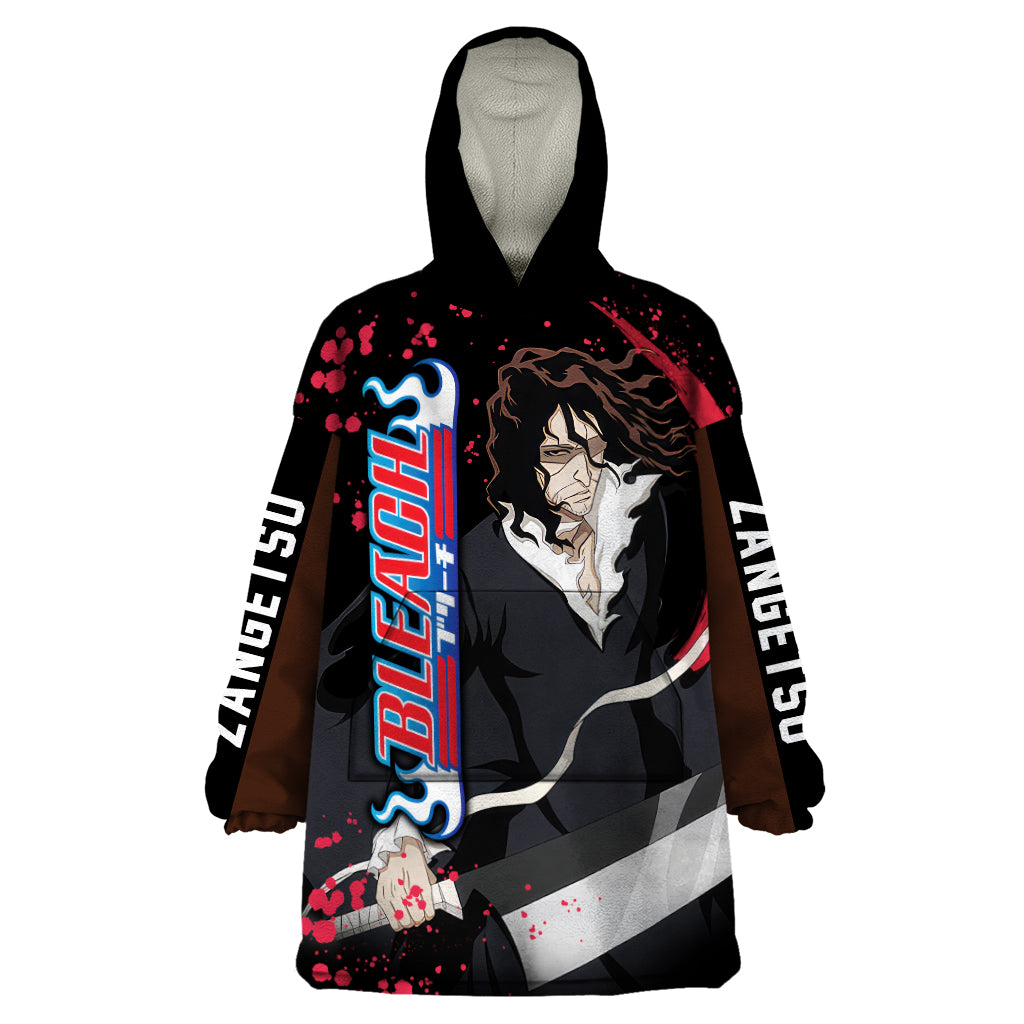 Zangetsu Wearable Blanket Hoodie Bleach