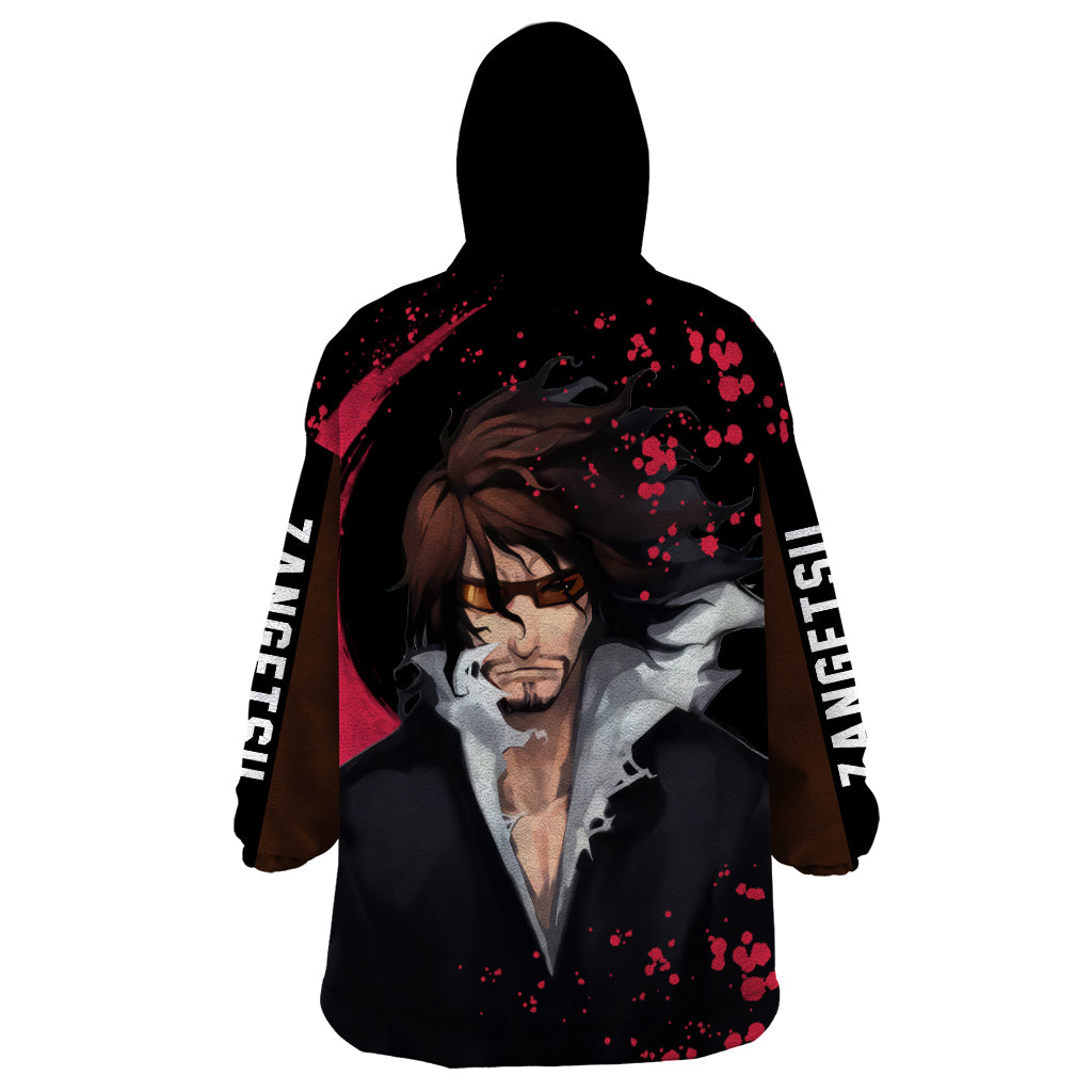 Zangetsu Wearable Blanket Hoodie Bleach