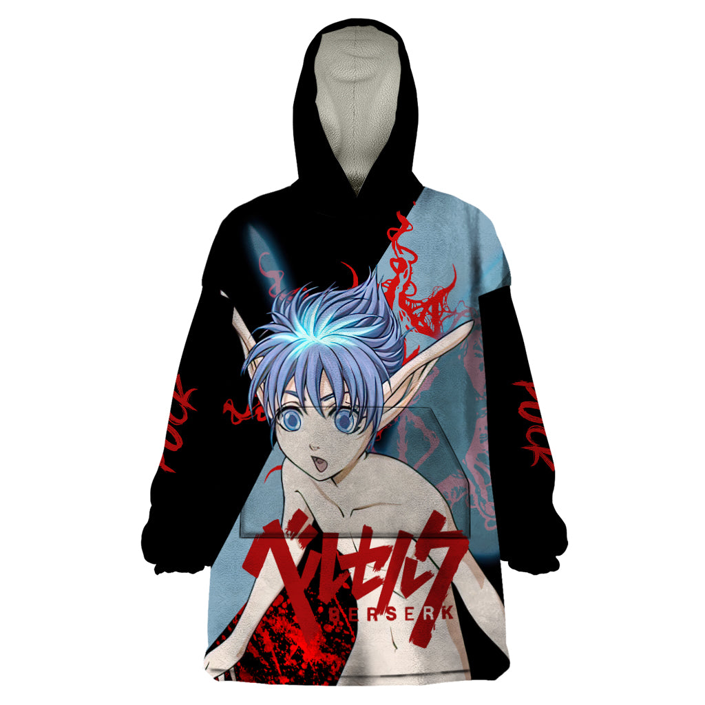 Puck Wearable Blanket Hoodie Berserk
