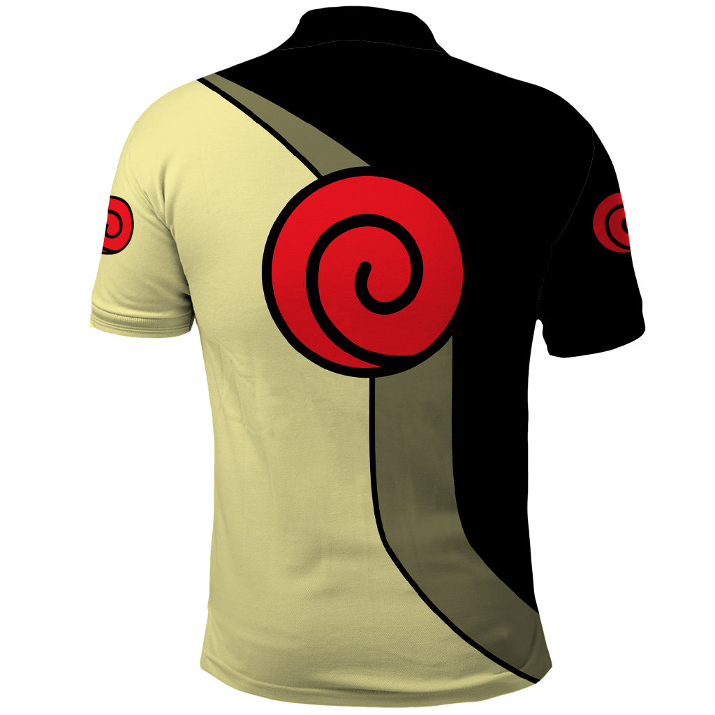Nrt Uzumaki Bijuu - Naruto Polo Shirt Anime Mix Manga Style
