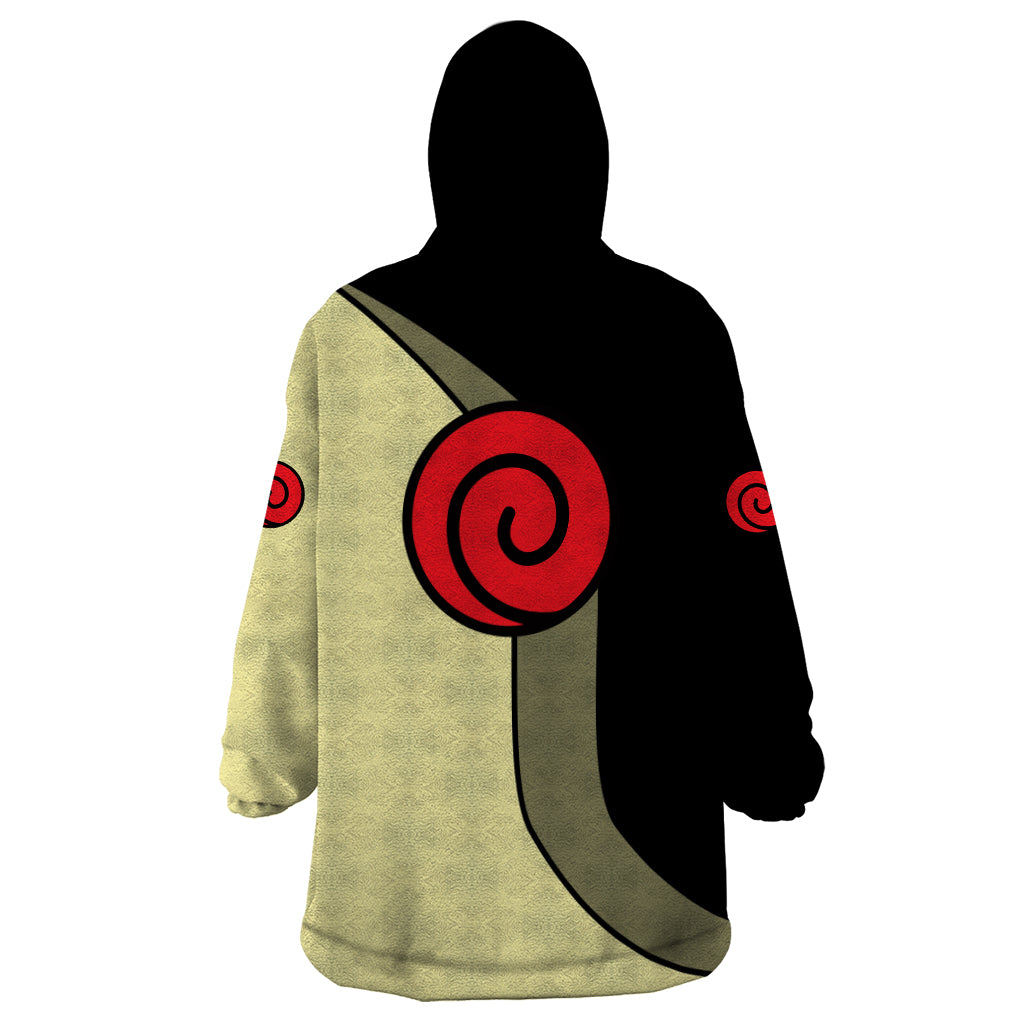 Nrt Uzumaki Bijuu - Naruto Wearable Blanket Hoodie Anime Mix Manga Style