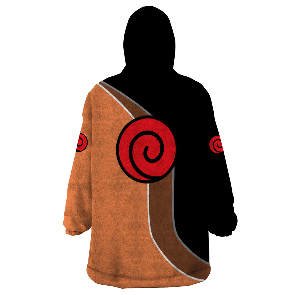 Nrt Uzumaki - Naruto Wearable Blanket Hoodie Anime Mix Manga Style