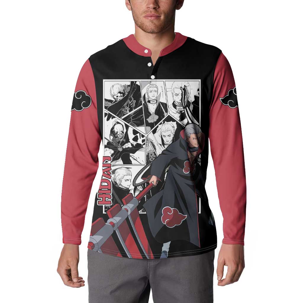 Hidan - Naruto Button Sweatshirt Anime Mix Manga Style