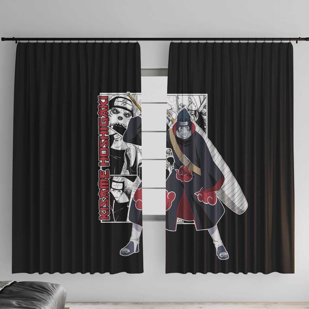 Kisame Hoshigaki - Naruto Window Curtain Anime Mix Manga Style