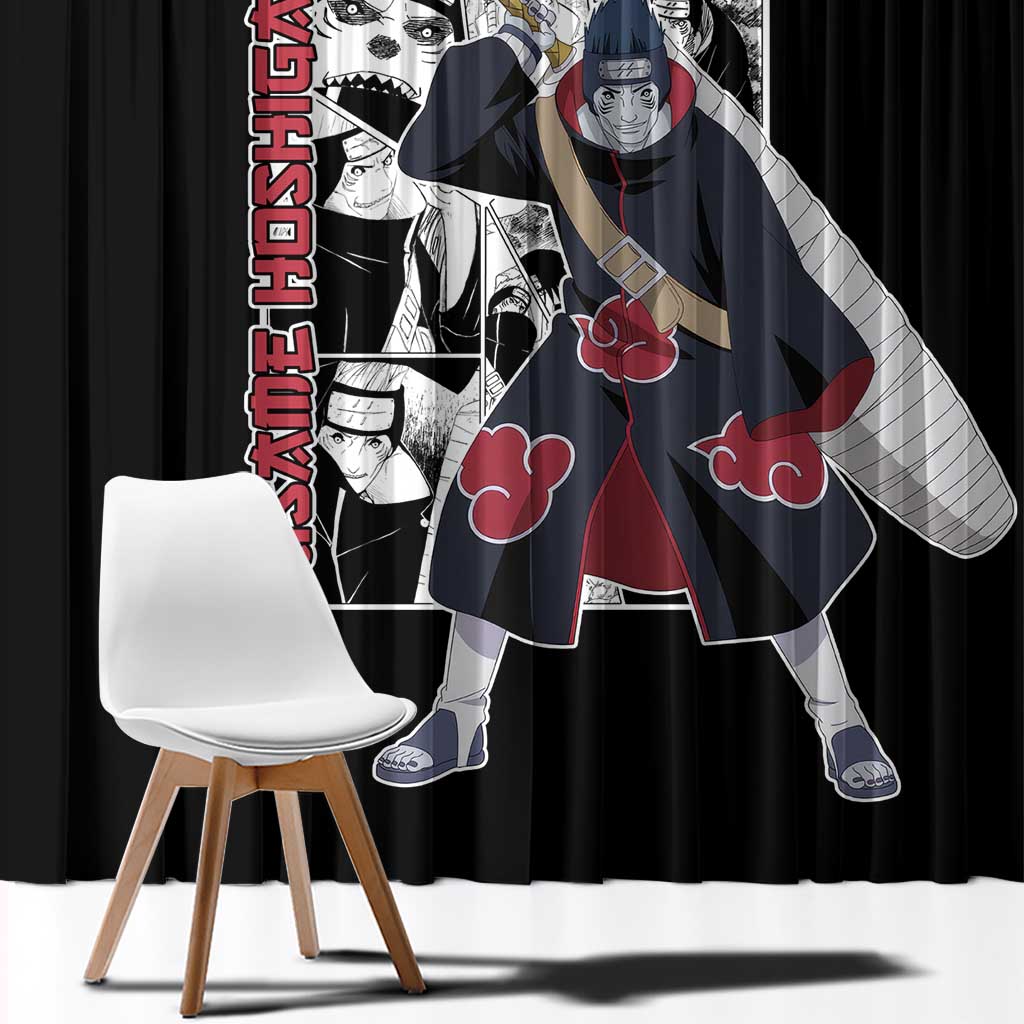 Kisame Hoshigaki - Naruto Window Curtain Anime Mix Manga Style