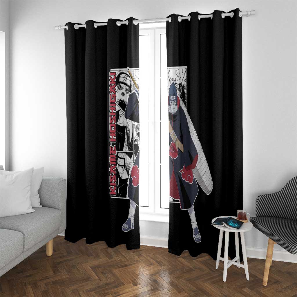 Kisame Hoshigaki - Naruto Window Curtain Anime Mix Manga Style