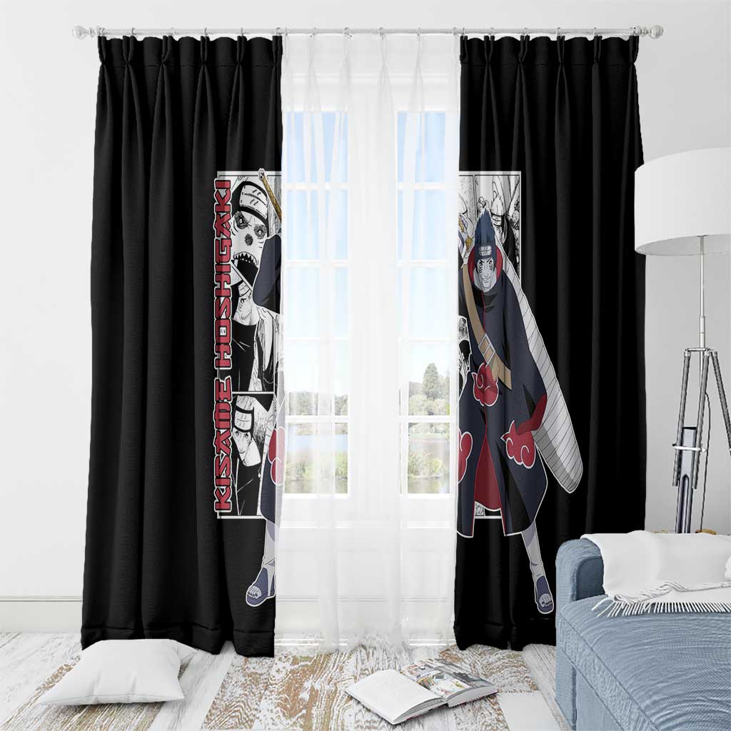 Kisame Hoshigaki - Naruto Window Curtain Anime Mix Manga Style
