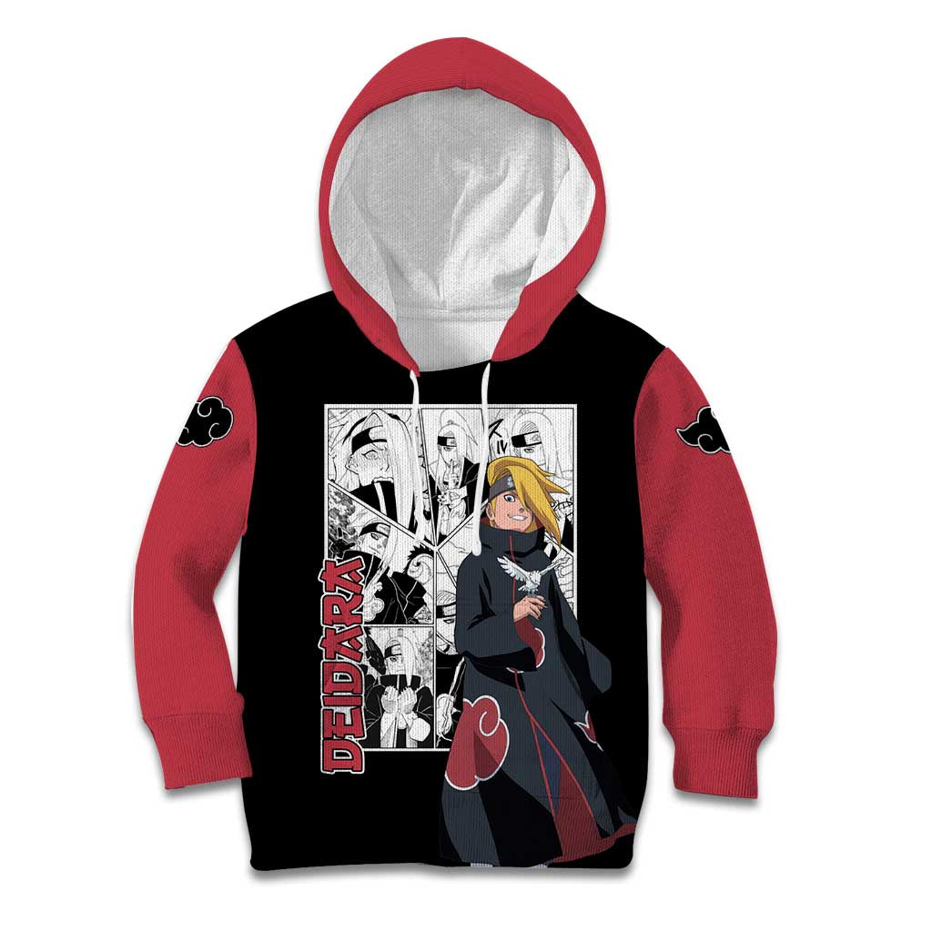 Deidara - Naruto Kid Hoodie Anime Mix Manga Style