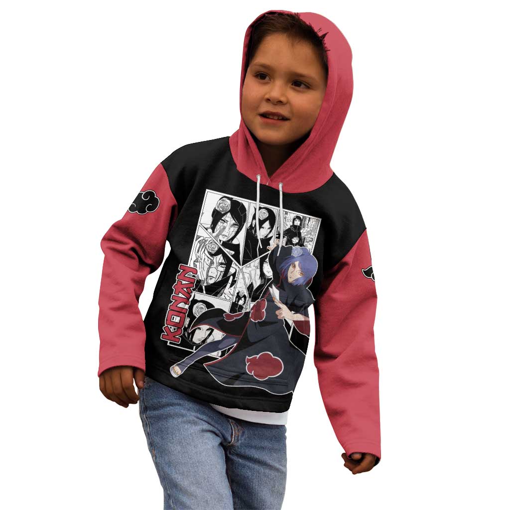 Konan - Naruto Kid Hoodie Anime Mix Manga Style