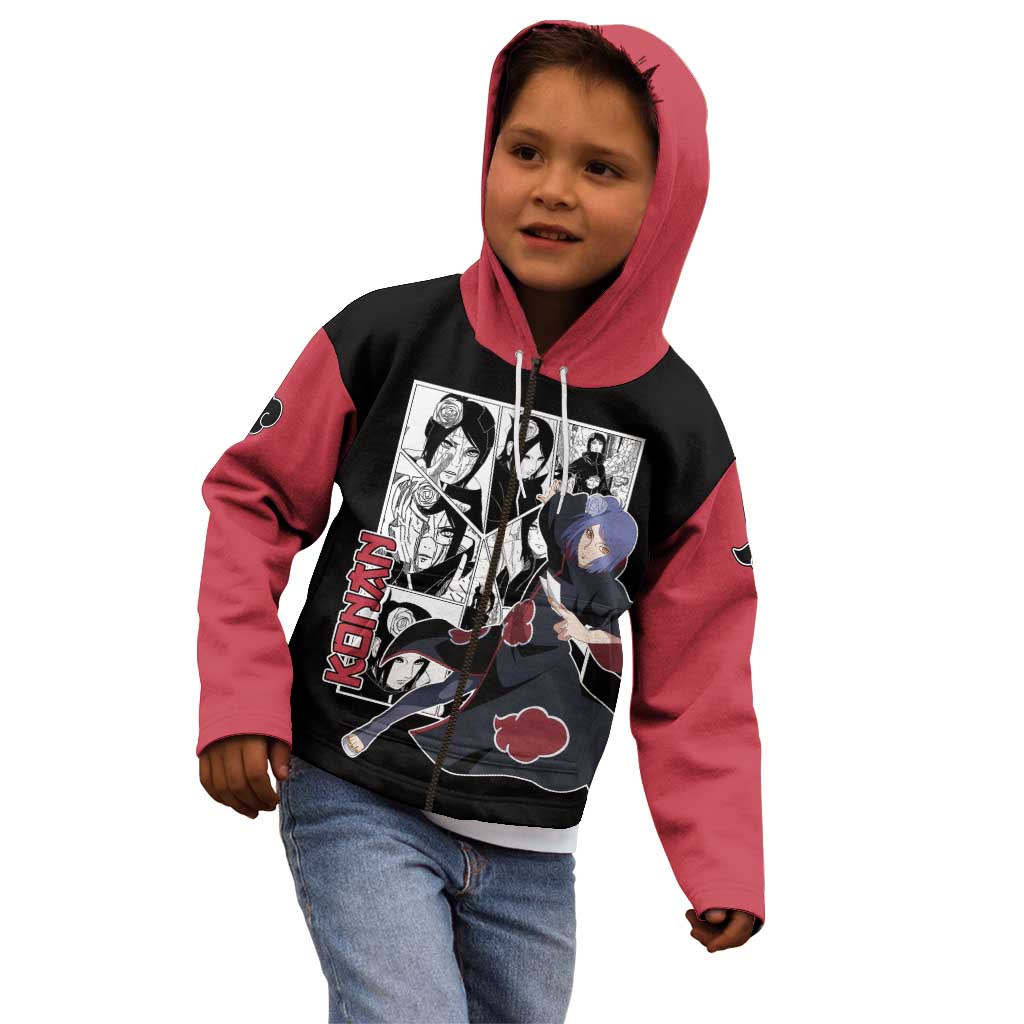 Konan - Naruto Kid Hoodie Anime Mix Manga Style