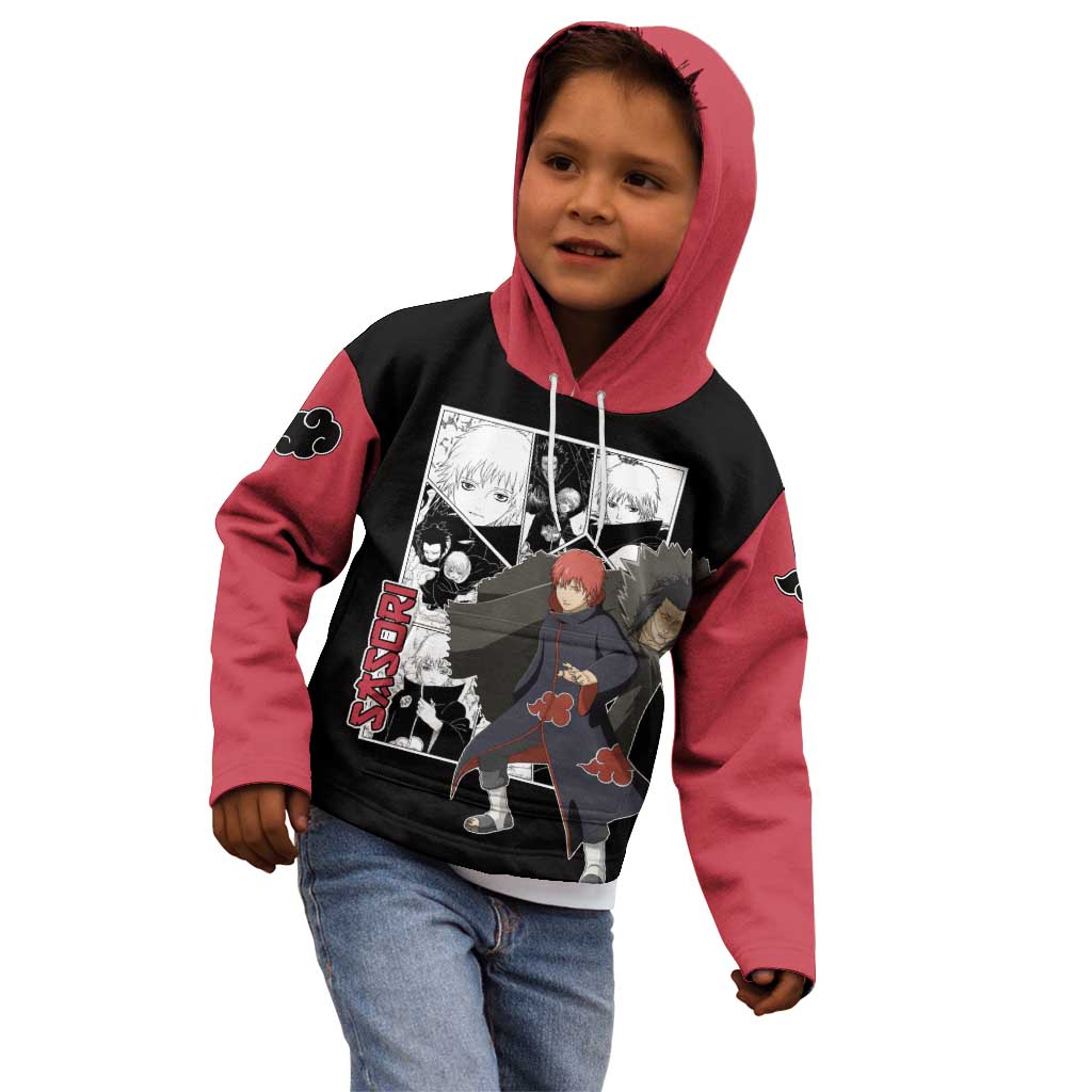 Sasori - Naruto Kid Hoodie Anime Mix Manga Style