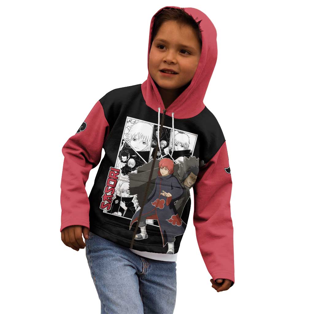 Sasori - Naruto Kid Hoodie Anime Mix Manga Style