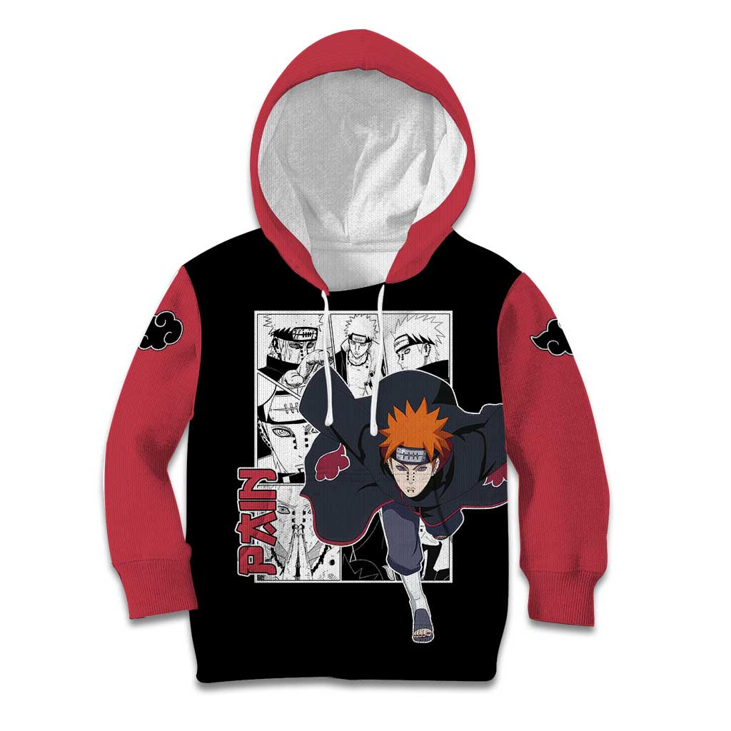 Pain - Naruto Kid Hoodie Anime Mix Manga Style