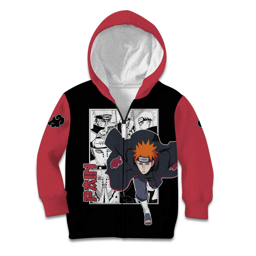 Pain - Naruto Kid Hoodie Anime Mix Manga Style