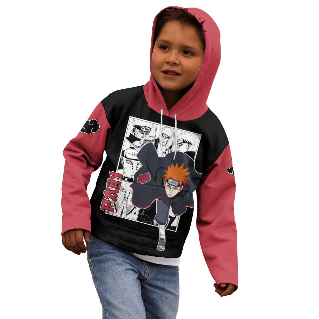 Pain - Naruto Kid Hoodie Anime Mix Manga Style