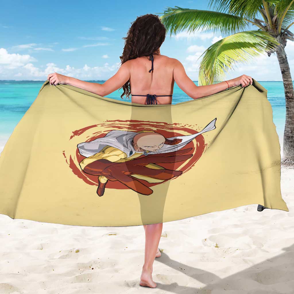 Saitama - One Punch Man Sarong Anime Text Pattern Style