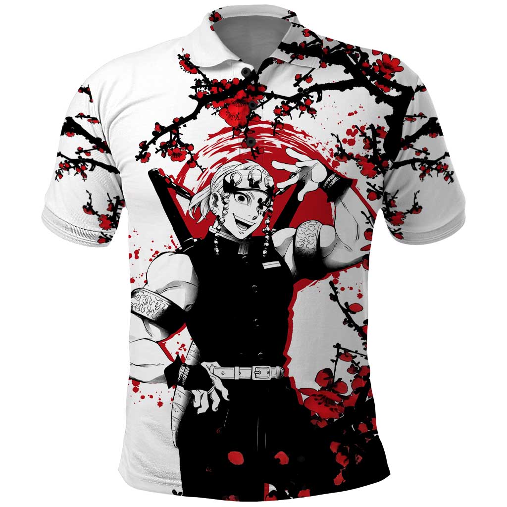 Tengen Uzui - Demon Slayer Polo Shirt Anime Japan Style