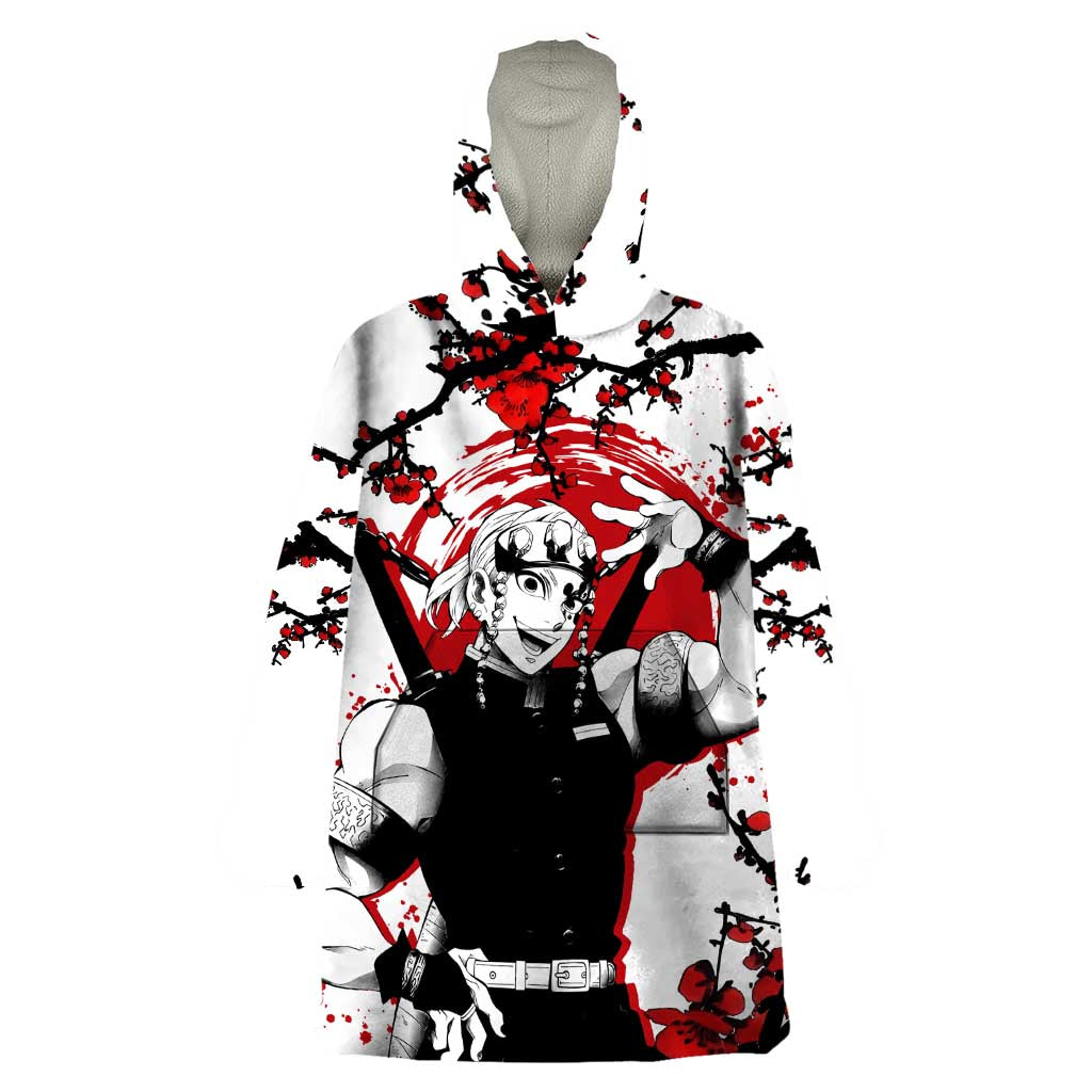 Tengen Uzui - Demon Slayer Wearable Blanket Hoodie Anime Japan Style