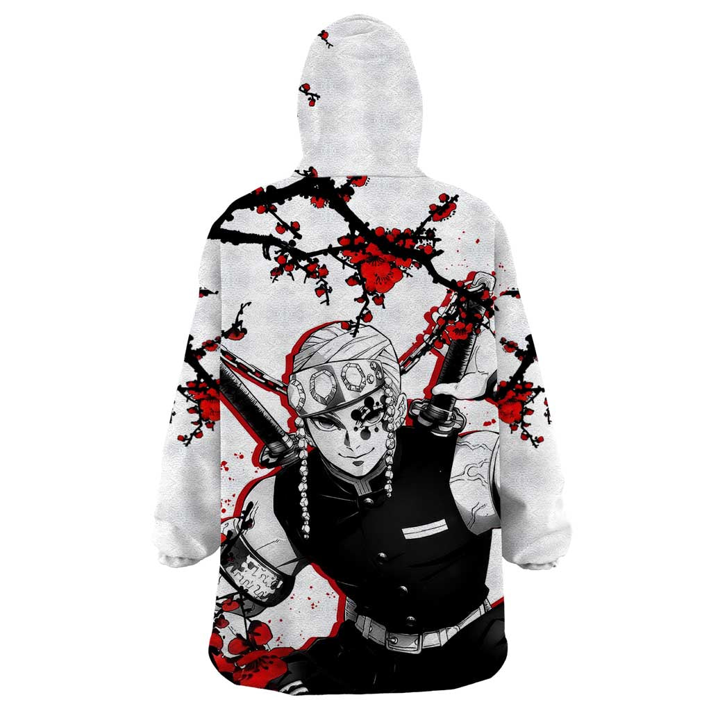 Tengen Uzui - Demon Slayer Wearable Blanket Hoodie Anime Japan Style