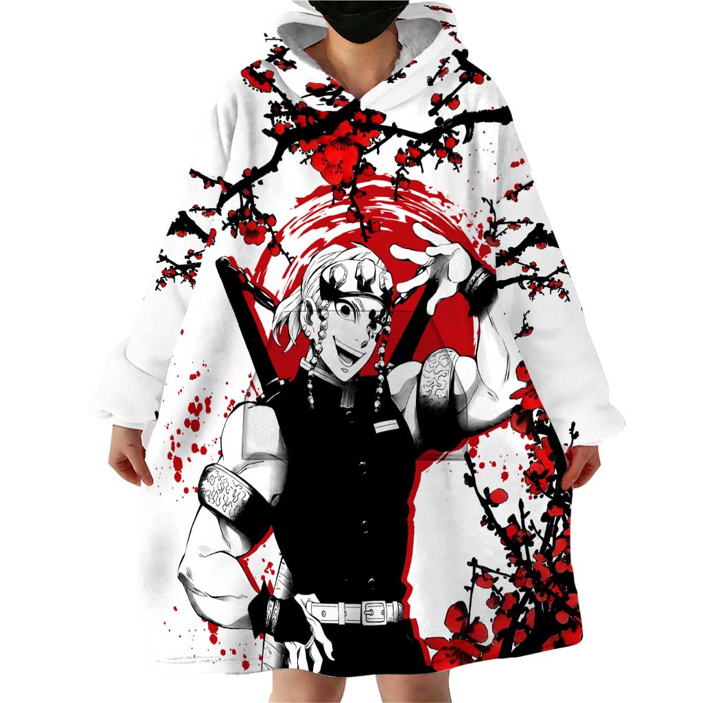 Tengen Uzui - Demon Slayer Wearable Blanket Hoodie Anime Japan Style