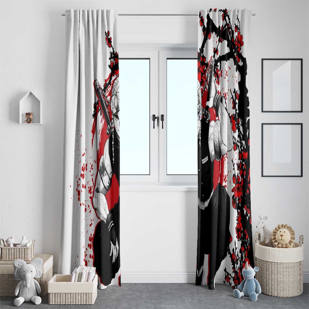 Tengen Uzui - Demon Slayer Window Curtain Anime Japan Style