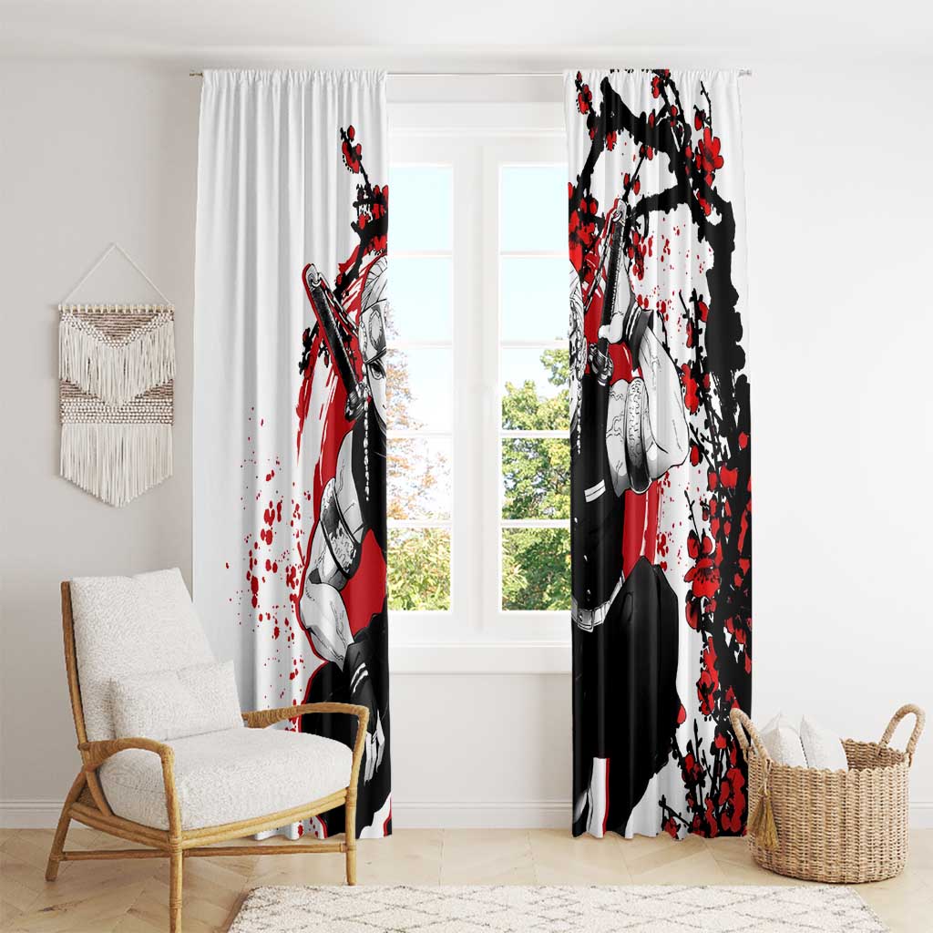 Tengen Uzui - Demon Slayer Window Curtain Anime Japan Style