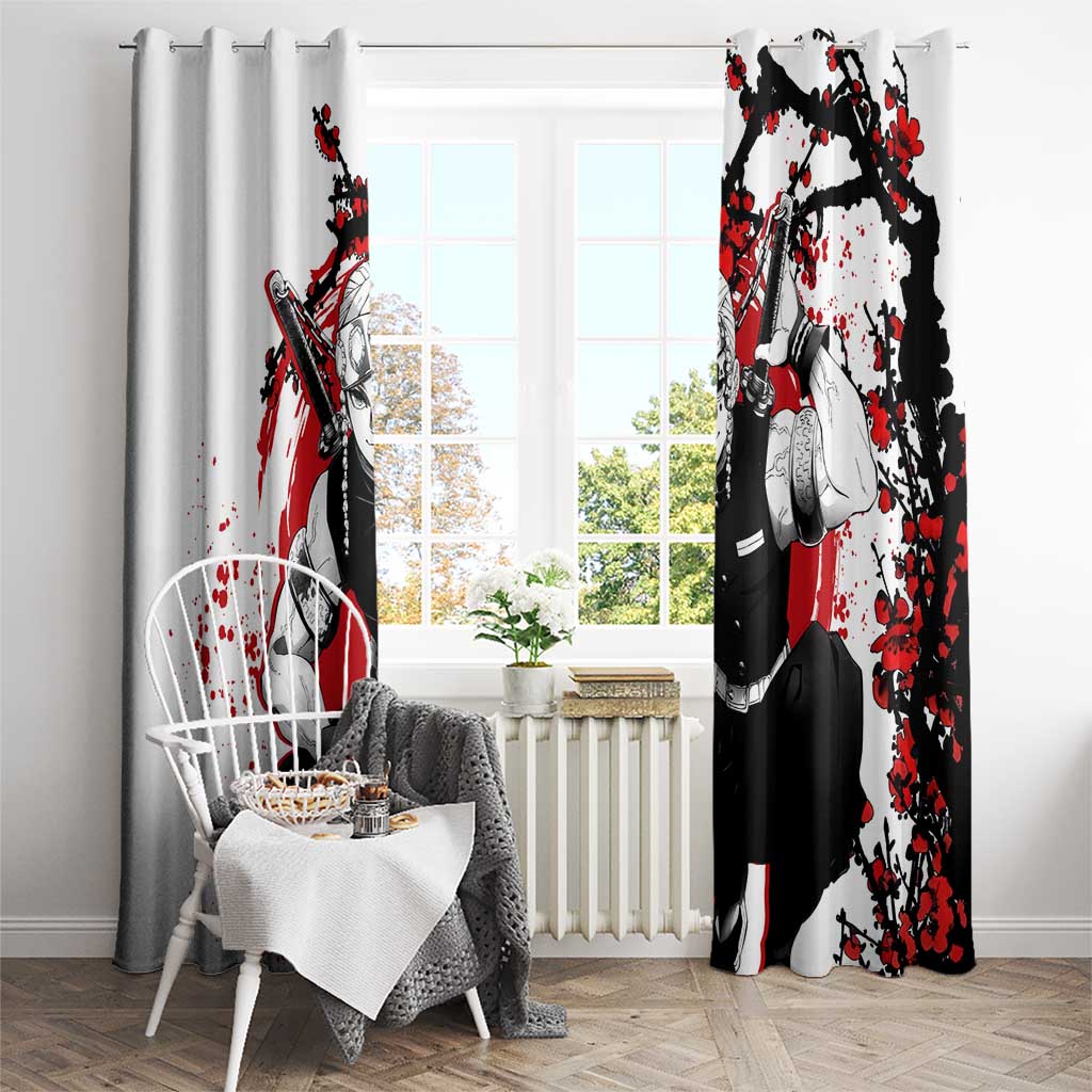 Tengen Uzui - Demon Slayer Window Curtain Anime Japan Style