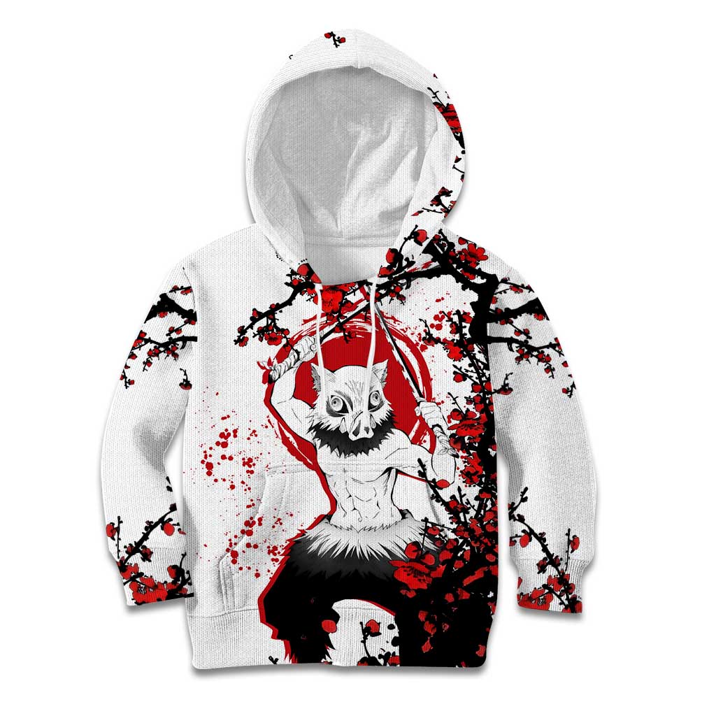 Inosuke Hashibira - Demon Slayer Kid Hoodie Anime Japan Style