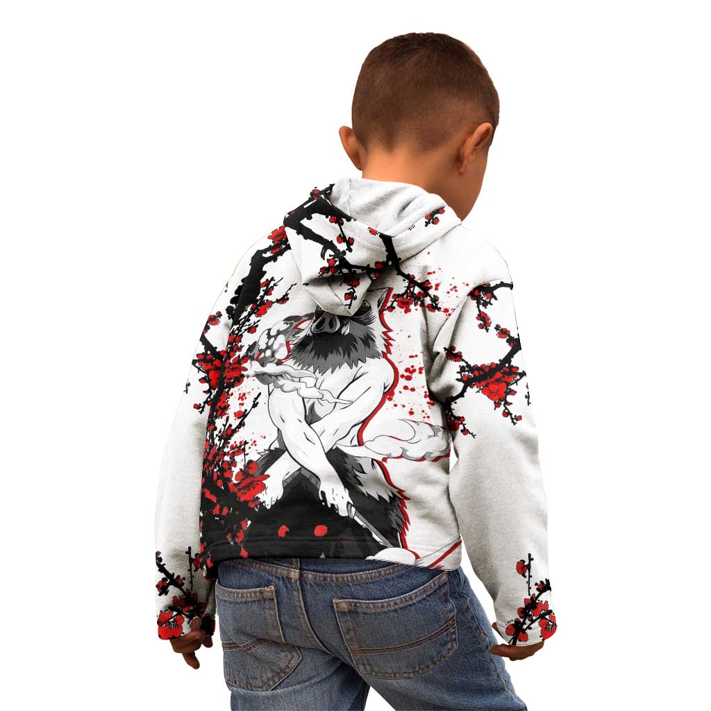 Inosuke Hashibira - Demon Slayer Kid Hoodie Anime Japan Style
