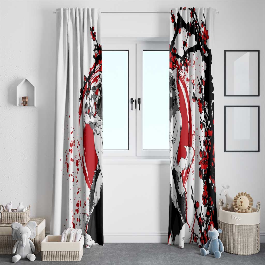 Inosuke Hashibira - Demon Slayer Window Curtain Anime Japan Style
