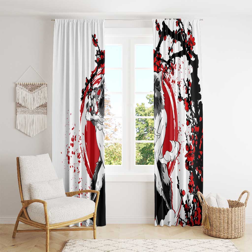 Inosuke Hashibira - Demon Slayer Window Curtain Anime Japan Style