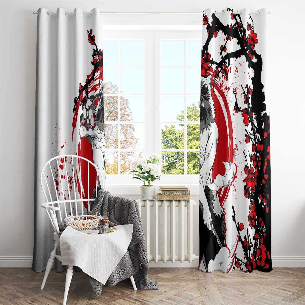 Inosuke Hashibira - Demon Slayer Window Curtain Anime Japan Style