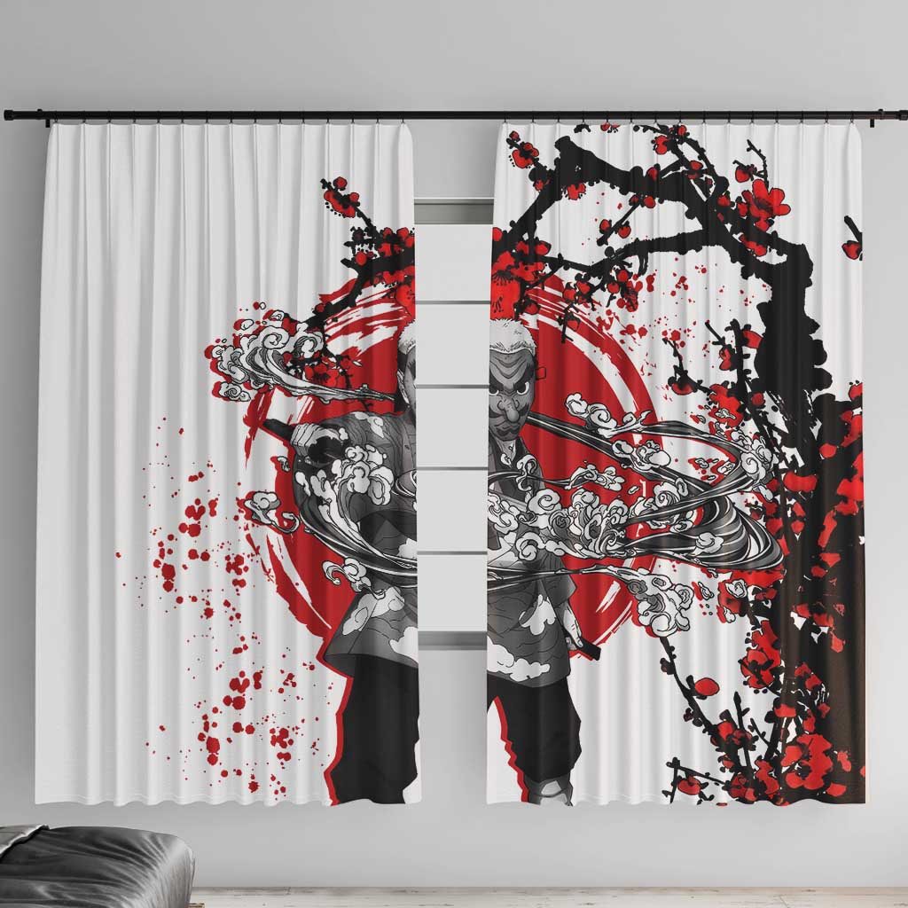 Urokodaki Sakonji - Demon Slayer Window Curtain Anime Japan Style
