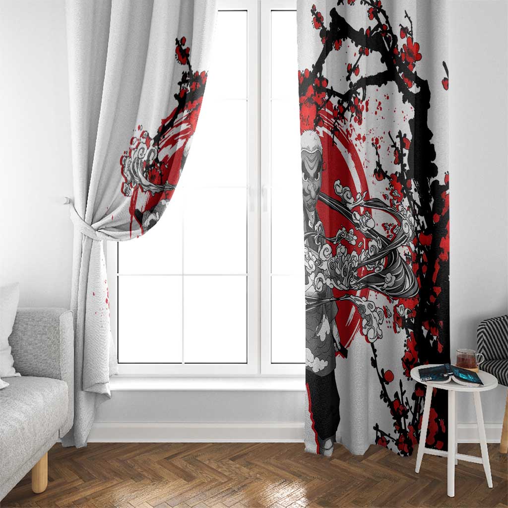 Urokodaki Sakonji - Demon Slayer Window Curtain Anime Japan Style
