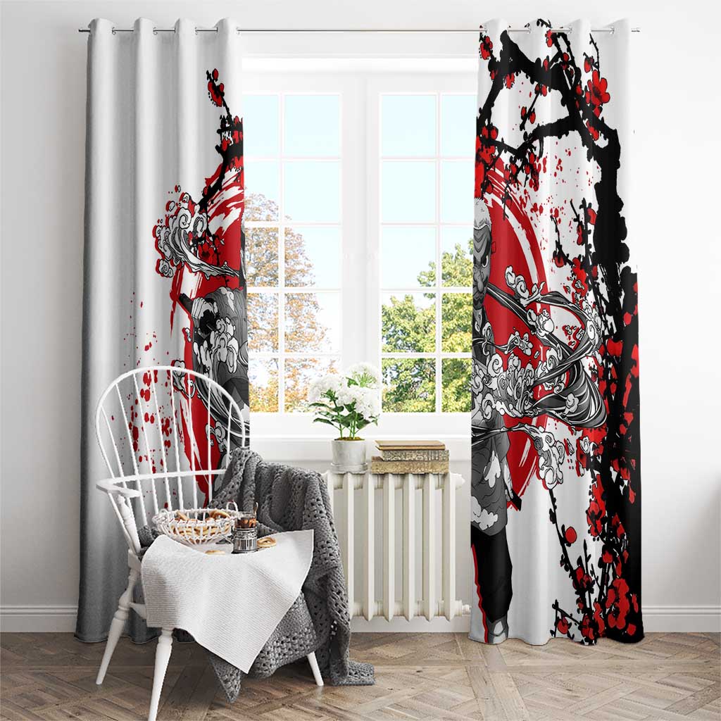 Urokodaki Sakonji - Demon Slayer Window Curtain Anime Japan Style