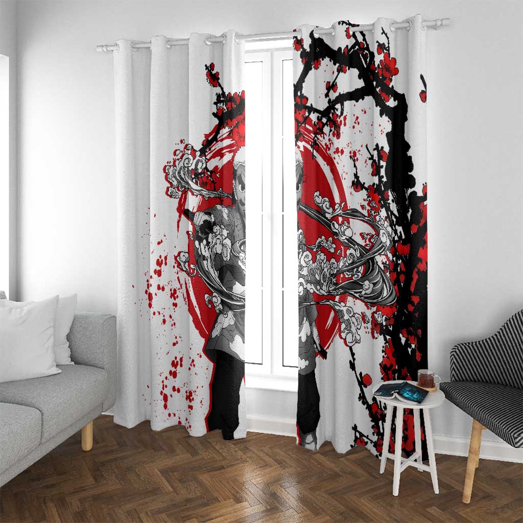 Urokodaki Sakonji - Demon Slayer Window Curtain Anime Japan Style