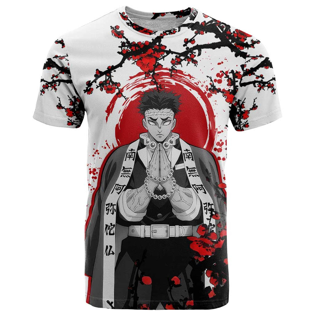 Gyomei Himejima - Demon Slayer T Shirt Anime Japan Style