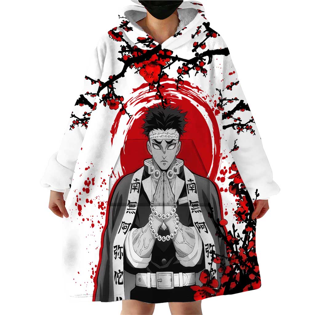 Gyomei Himejima - Demon Slayer Wearable Blanket Hoodie Anime Japan Style