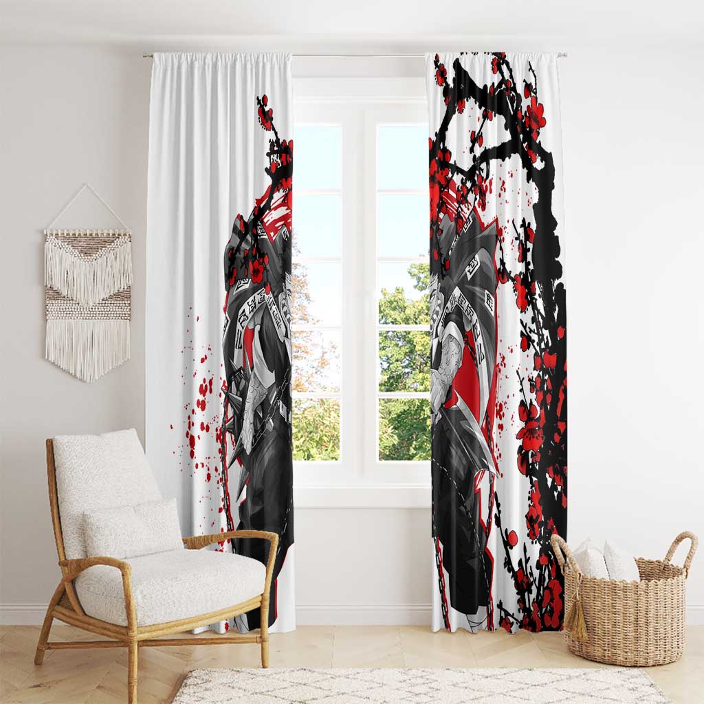 Gyomei Himejima - Demon Slayer Window Curtain Anime Japan Style