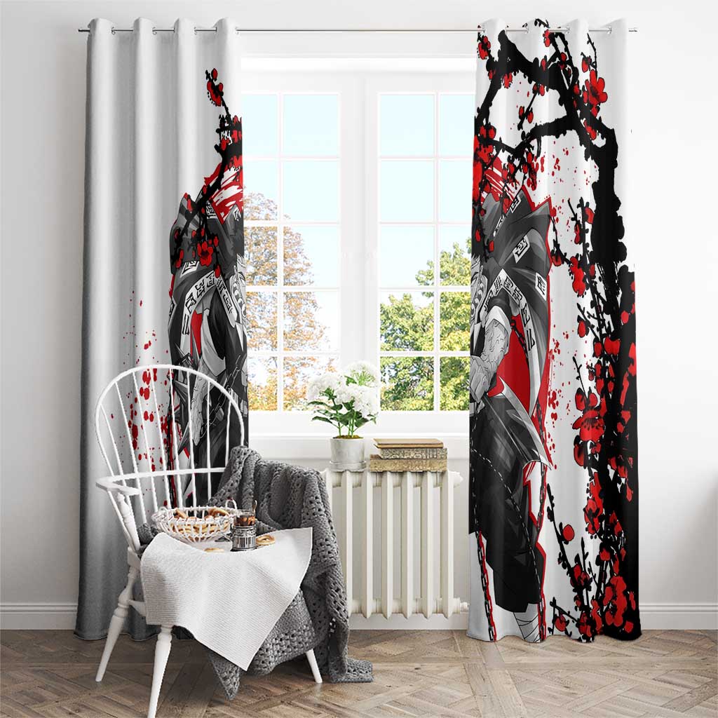 Gyomei Himejima - Demon Slayer Window Curtain Anime Japan Style